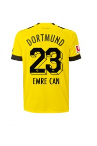 Borussia Dortmund Emre Can #23 Voetbaltruitje Thuis tenue 2022-23 Korte Mouw